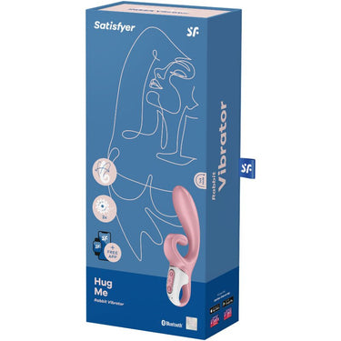 Vibratore Satisfyer Hug Me con stimolazione orale e doppio motore